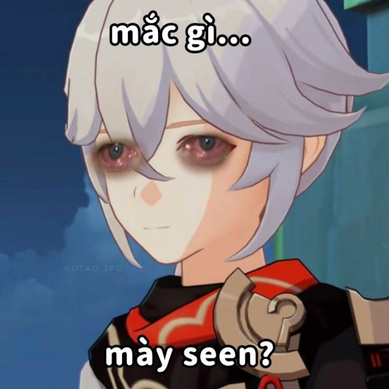 99+ Meme Genshin hài hước, bá đạo khiến fan cười xỉu 26 meme genshin khóc hài