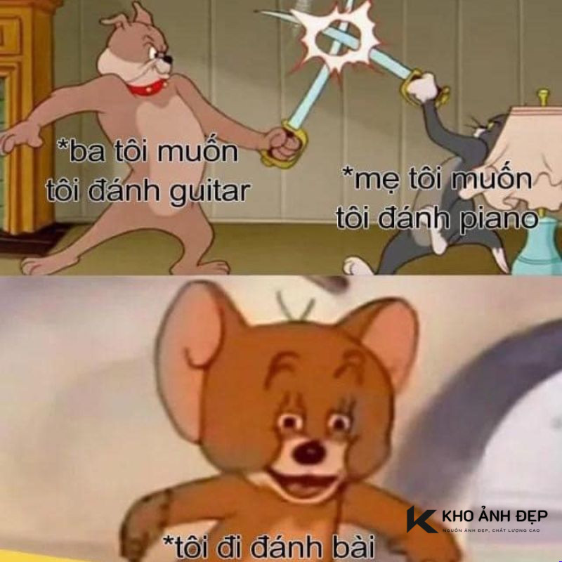 101+ Meme Jerry and Tom troll cực hài hước, cười té ghế