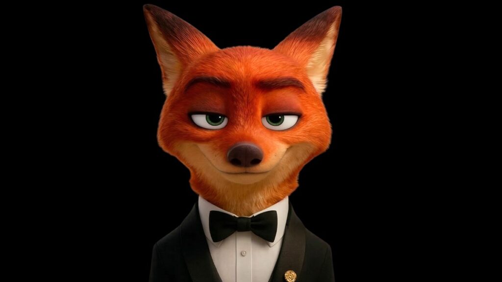 99+ Ảnh thỏ và cáo Zootopia lãng mạn, đáng yêu hot nhất hiện nay 4 ảnh cáo trong zootopia mặc áo vest