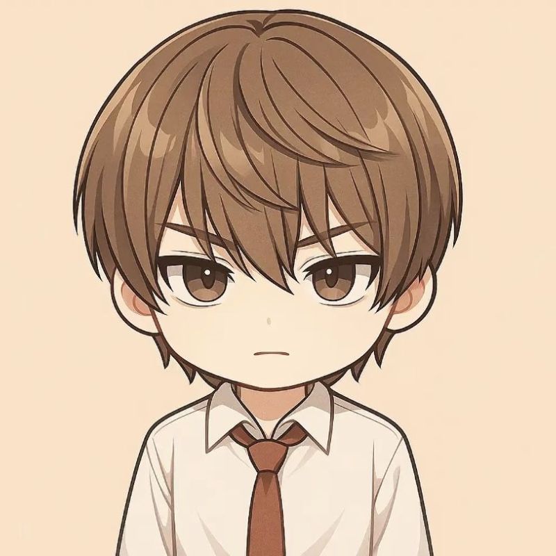 Avatar chibi nam cá tính
