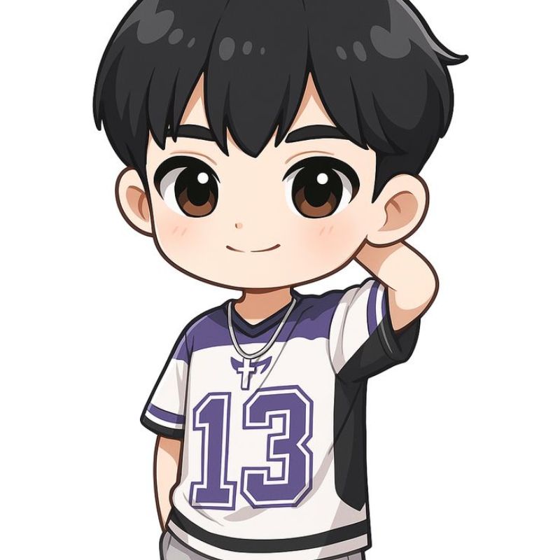 Avatar chibi nam đáng yêu