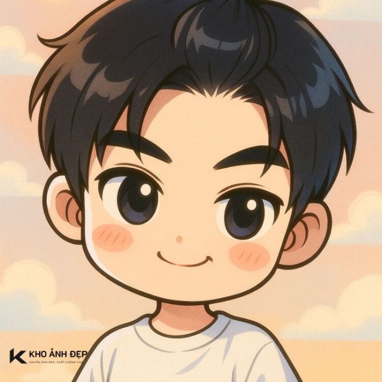 Avatar chibi nam đáng yêu
