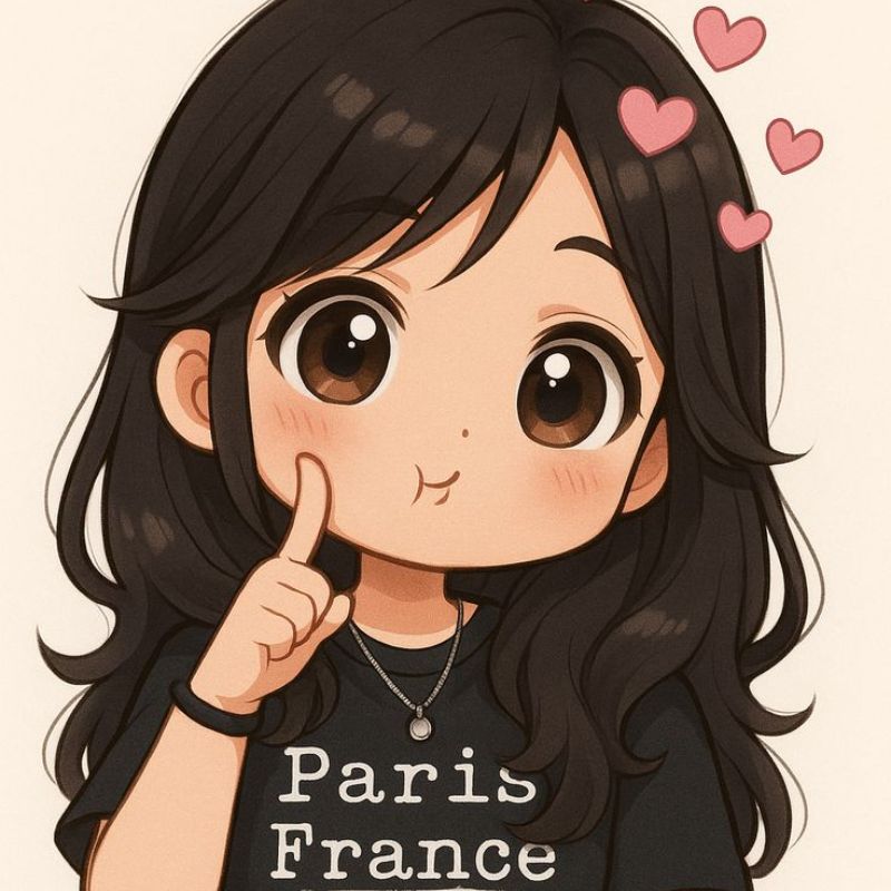 Avatar chibi nữ đáng yêu