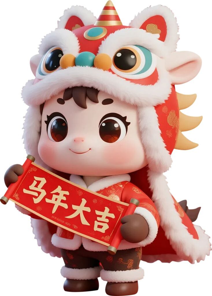 avatar tết 2026 chú ngựa đáng yêu