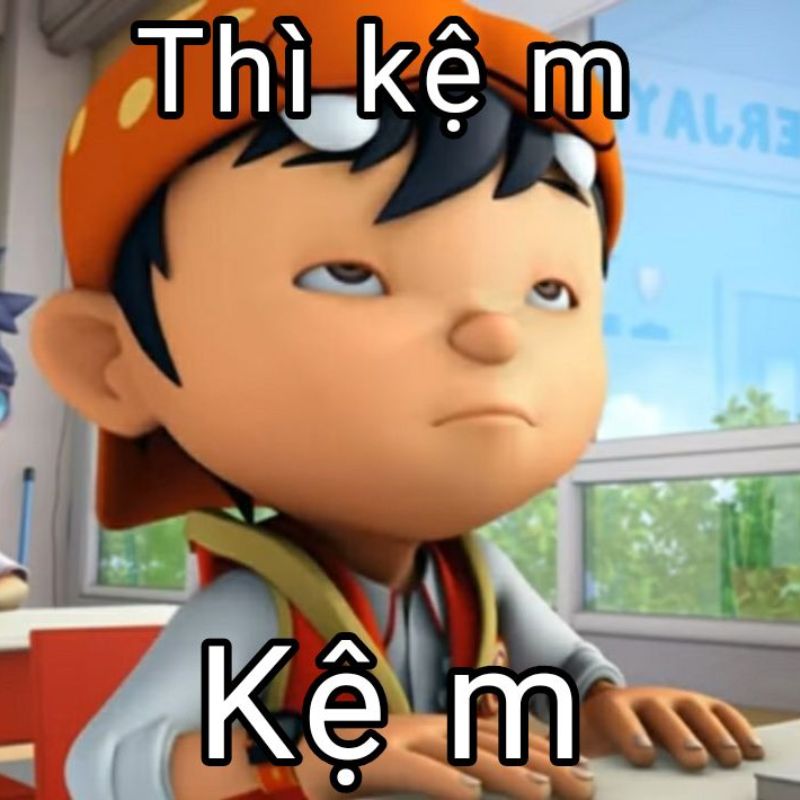 BST 99+ đếch quan tâm meme chất chơi, hài bựa hot nhất 11 Đếch quan tâm meme cậu bé hài hước