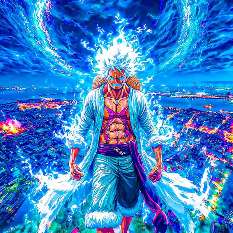 199+ hình nền Luffy Gear 5 siêu ngầu, chất lượng cao 3 hình nền siêu ngầu Luffy Gear 5