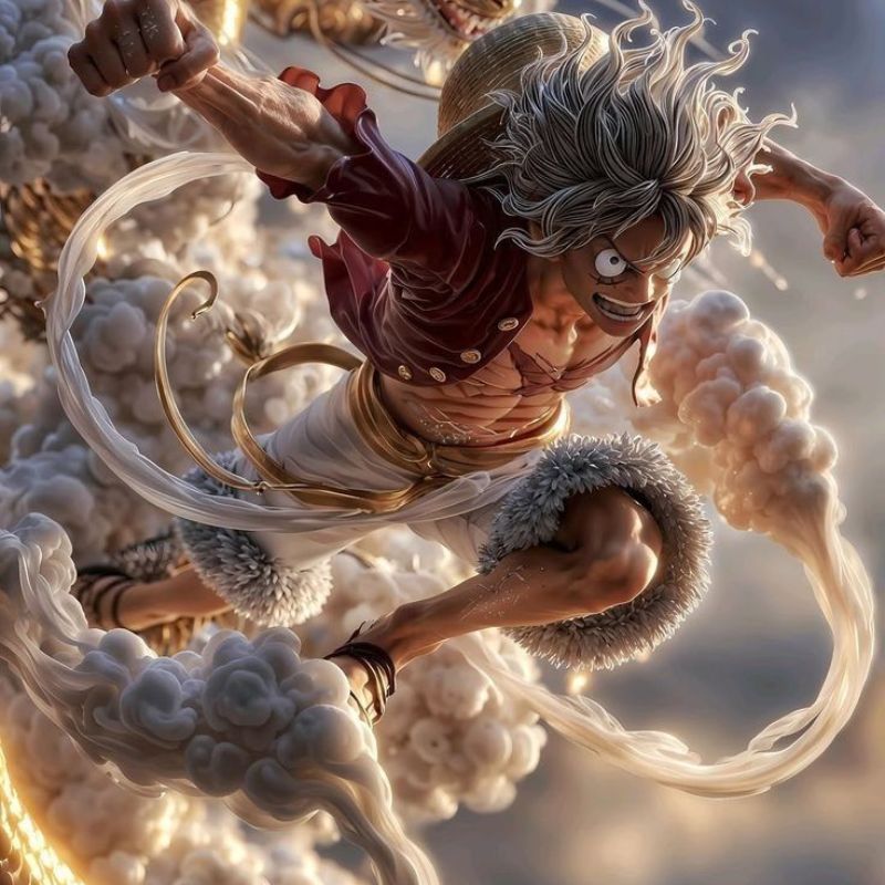 199+ hình nền Luffy Gear 5 siêu ngầu, chất lượng cao 15 hình nền Luffy Gear 5