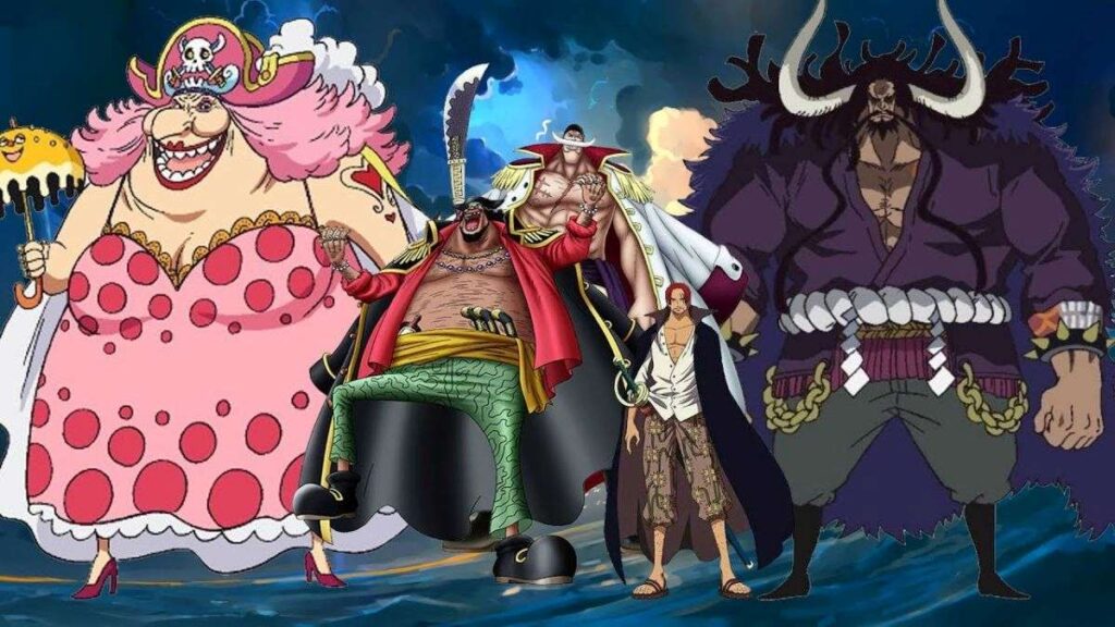 hình nền Tứ Hoàng One Piece