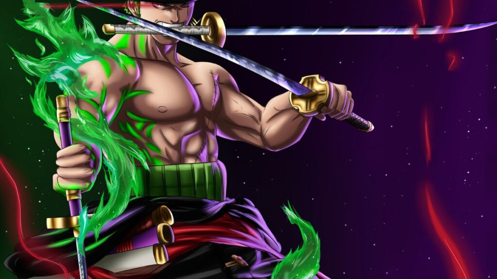 hình nền Zoro cầm kiếm