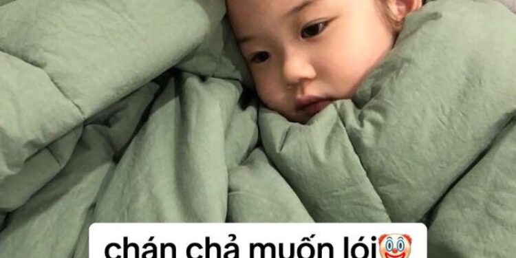 99+ Ảnh meme em bé hài hước, dễ thương gây sốt mạng xã hội 1 Meme em bé đáng yêu