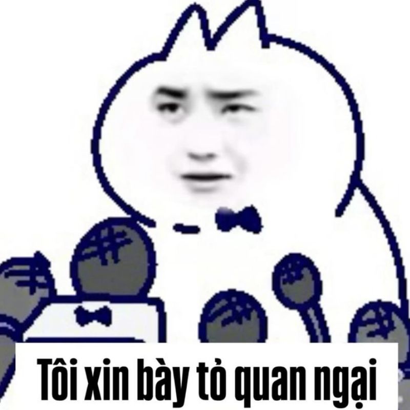 99+ ảnh meme khó hiểu nhưng cực hài hước, troll bạn bè 8 meme xin bày tỏ quan ngại khó hiểu