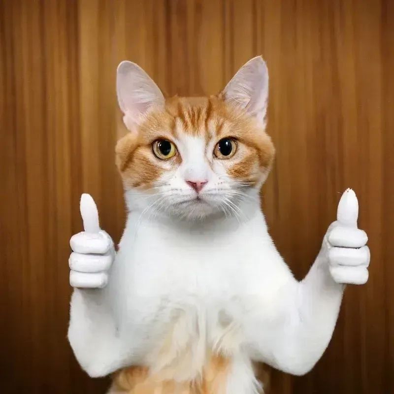 100+ Meme like hài hước, bựa, dễ thương hot trend nhất 6 Meme like chú mèo giơ cả hai tay