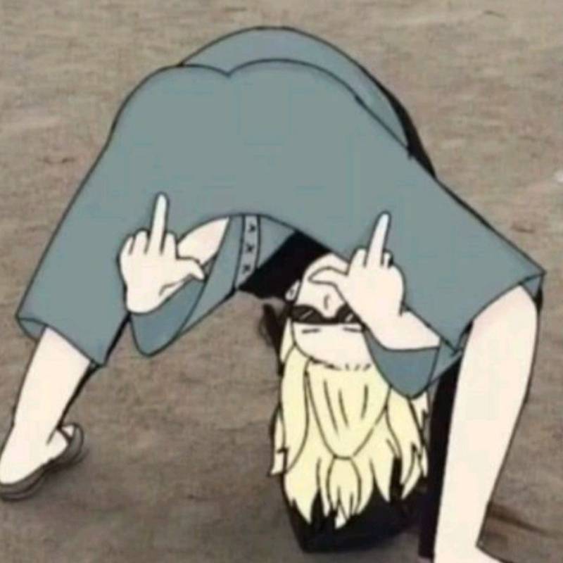 99+ meme ngón giữa chất lừ, dùng comment là “thấm” liền 22 anime tạo dáng meme ngón giữa