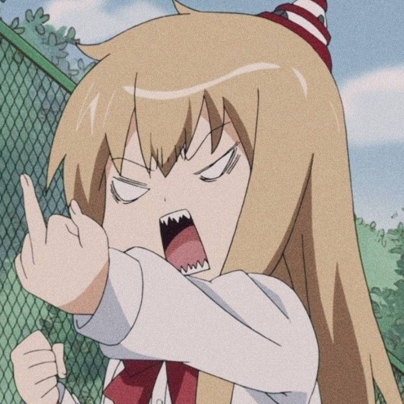 99+ meme ngón giữa chất lừ, dùng comment là “thấm” liền 20 meme chibi anime ngón giữa
