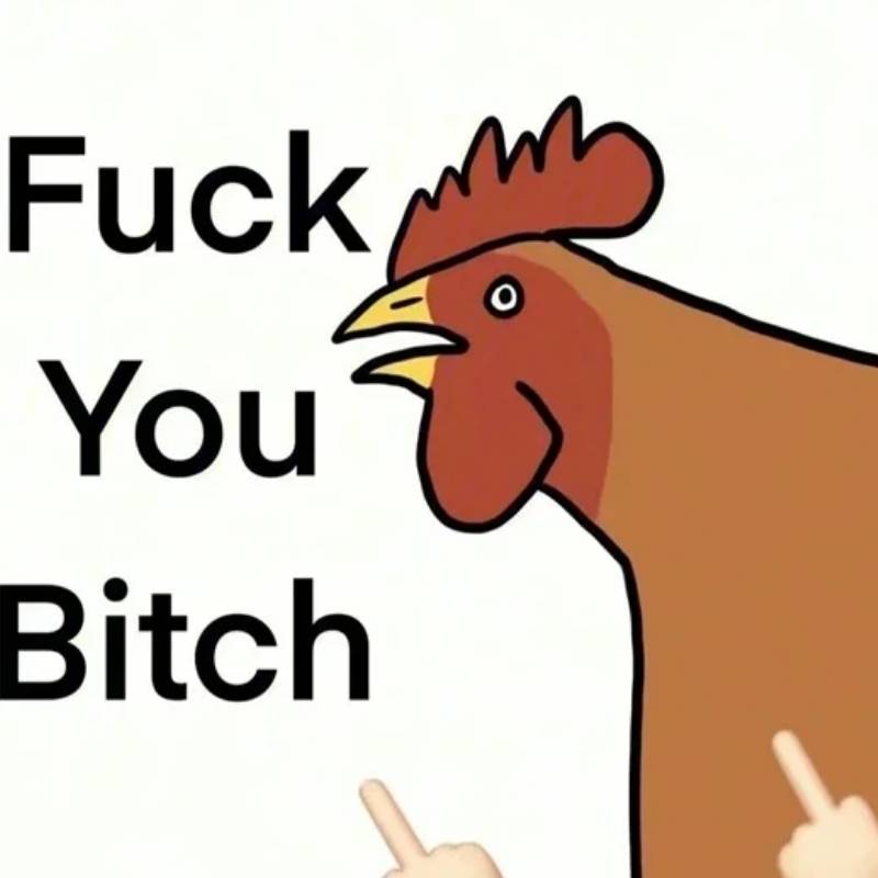 99+ meme ngón giữa chất lừ, dùng comment là “thấm” liền 8 meme gà trống dơ ngón giữa