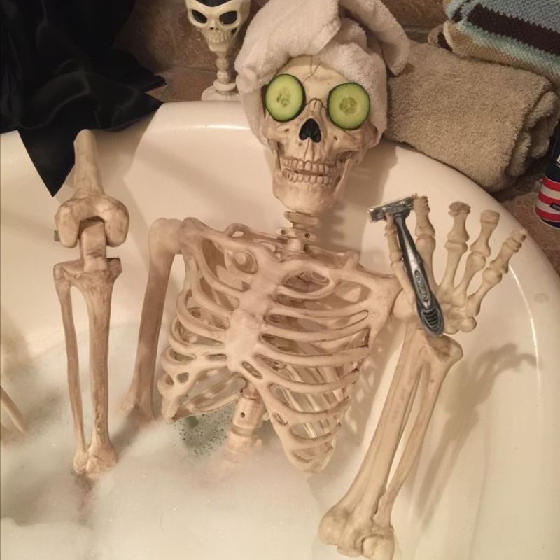 99+ Ảnh skeleton meme hài hước nhất, đảm bảo cười vỡ bụng 6 Skeleton meme siêu hài hước