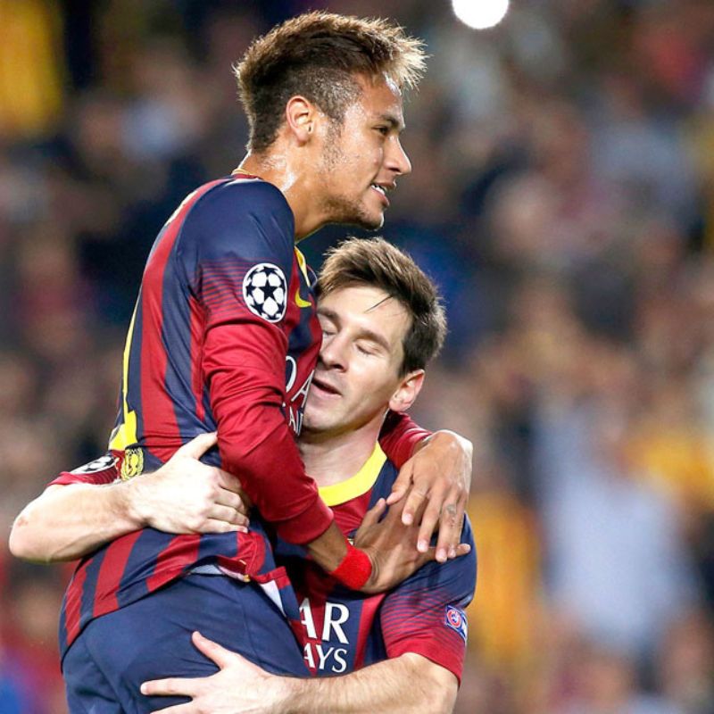 BST 99+ ảnh Messi chất lượng cao, full HD cho fan hâm mộ 18 Hình Messi ôm Neymar