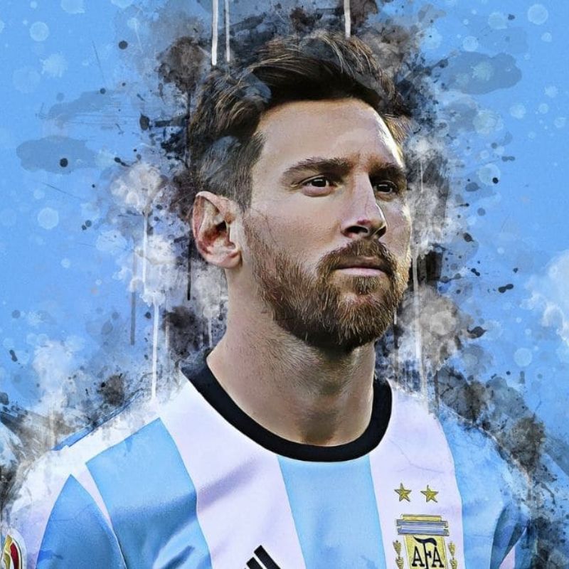 BST 99+ ảnh Messi chất lượng cao, full HD cho fan hâm mộ 3 Ảnh vẽ Messi