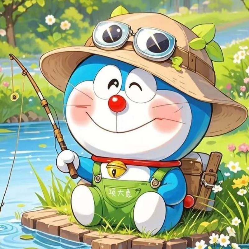 100+ avatar Doremon mới siêu dễ thương, ngầu năm 2026 2 avatar doremon câu cá