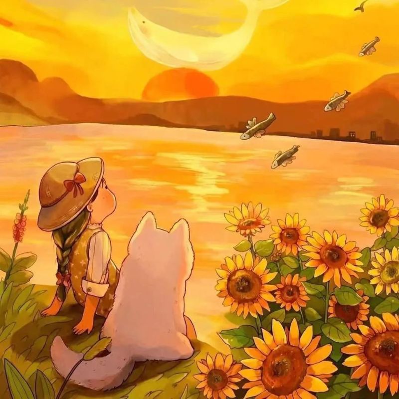 100+ Avatar hoa hướng dương đẹp, rực rỡ hợp mọi nền tảng social 7 Avatar ảnh hoa hướng dương và mặt trời