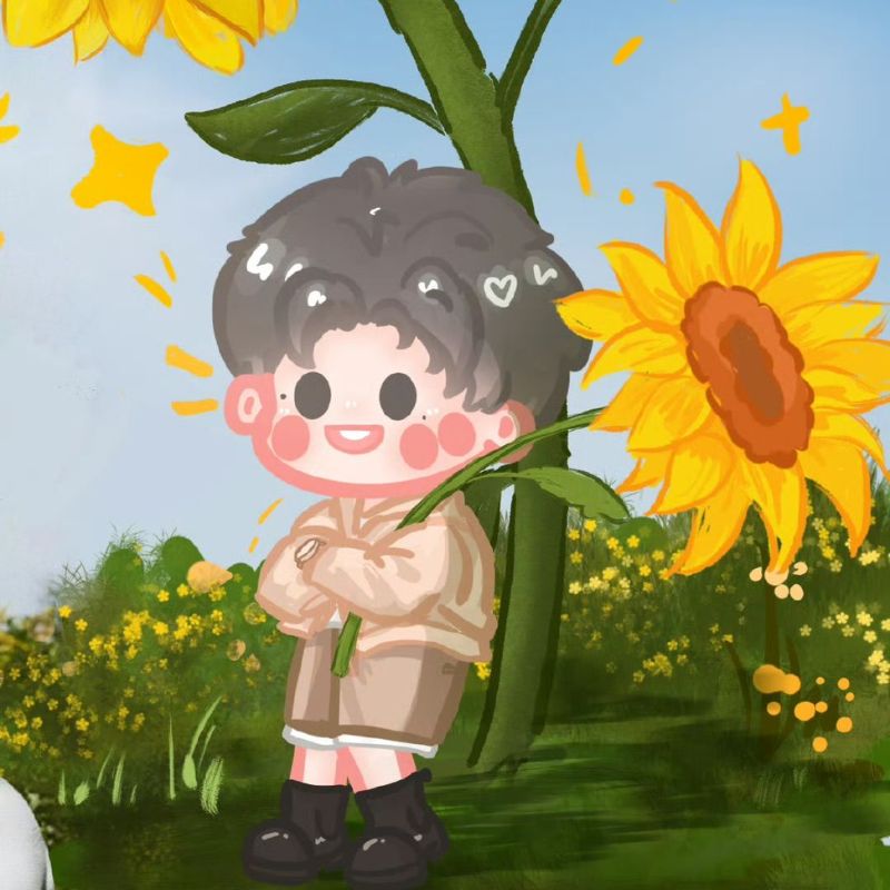 100+ Avatar hoa hướng dương đẹp, rực rỡ hợp mọi nền tảng social 8 Avatar đại diện hoa hướng dương chibi