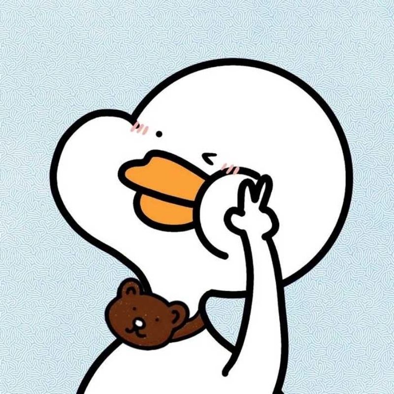 +100 avatar TikTok vô tri cute, cực lầy lội, nhìn là muốn dùng 109 avatar tiktok vô tri con vịt