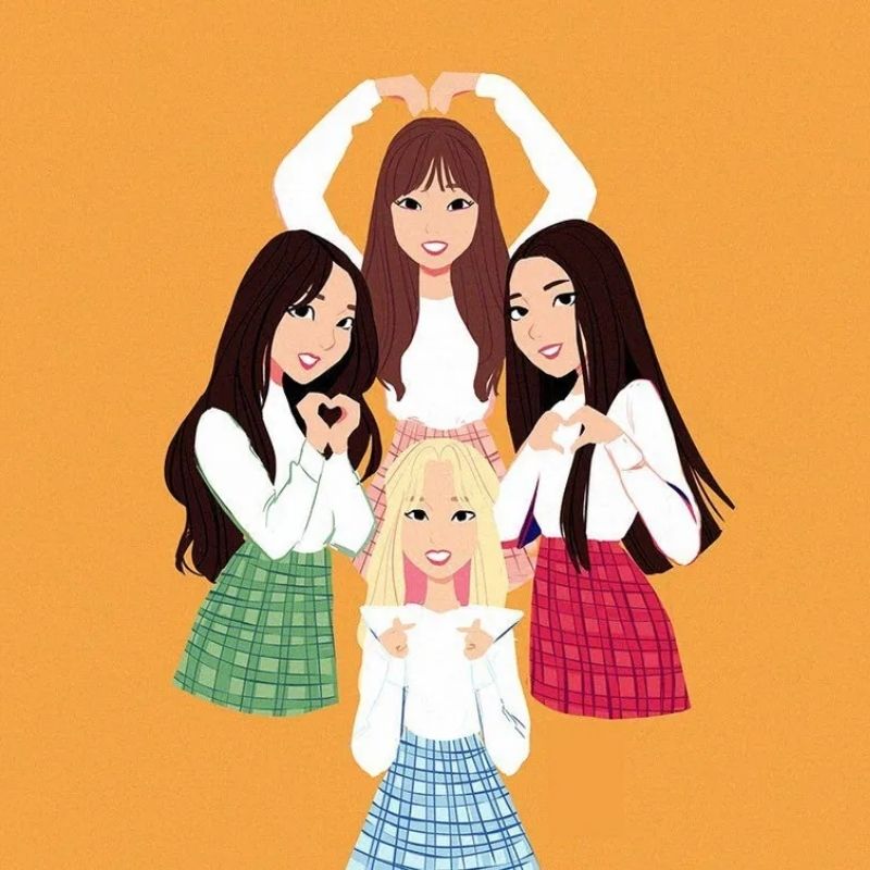 +100 avatar TikTok vô tri cute, cực lầy lội, nhìn là muốn dùng 120 avatar TikTok vô tri nhóm con gái