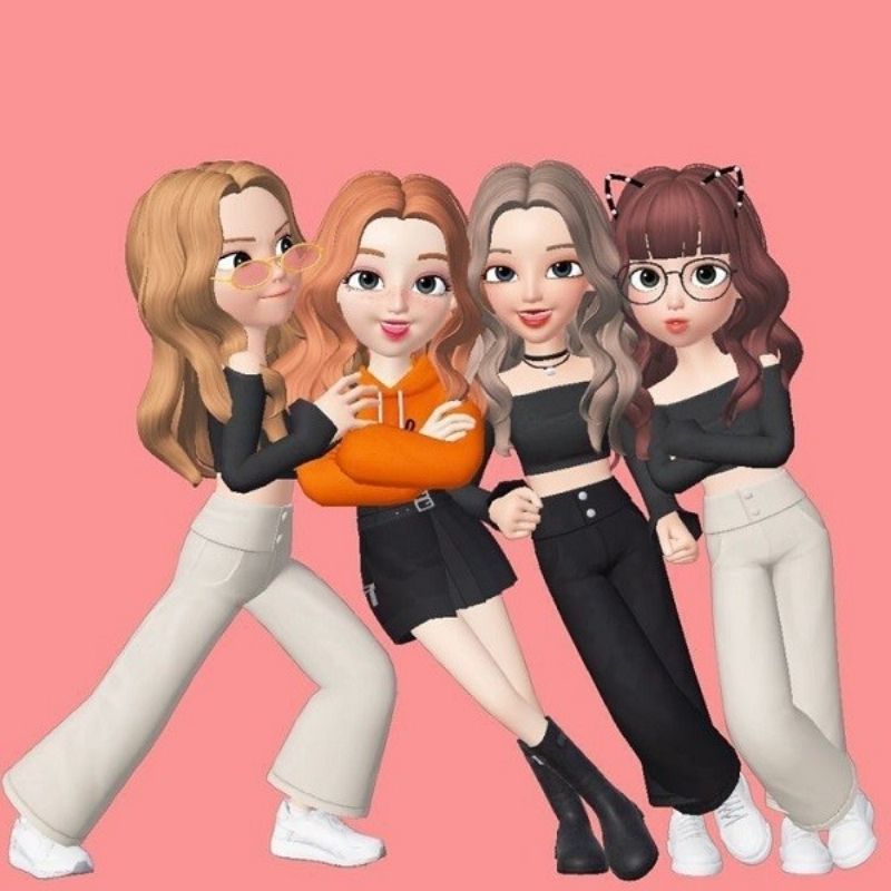 +100 avatar TikTok vô tri cute, cực lầy lội, nhìn là muốn dùng 123 avatar TikTok vô tri nhóm nữ