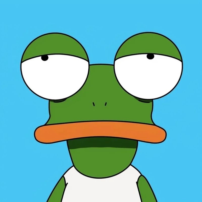 +100 avatar TikTok vô tri cute, cực lầy lội, nhìn là muốn dùng 19 avatar tiktok vô tri ếch xanh