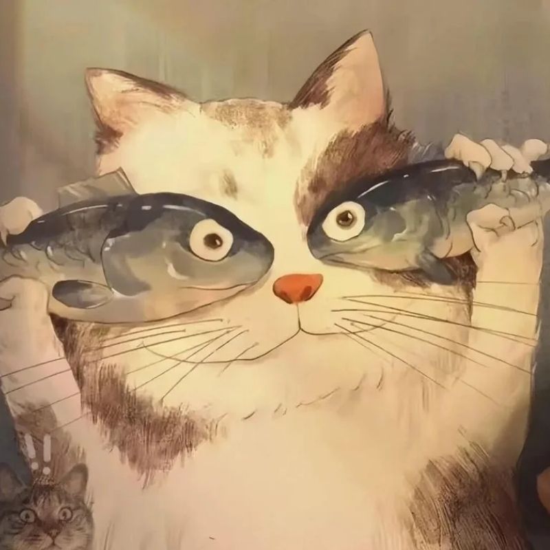 +100 avatar TikTok vô tri cute, cực lầy lội, nhìn là muốn dùng 37 ảnh avatar vô tri hài hước trên TikTok