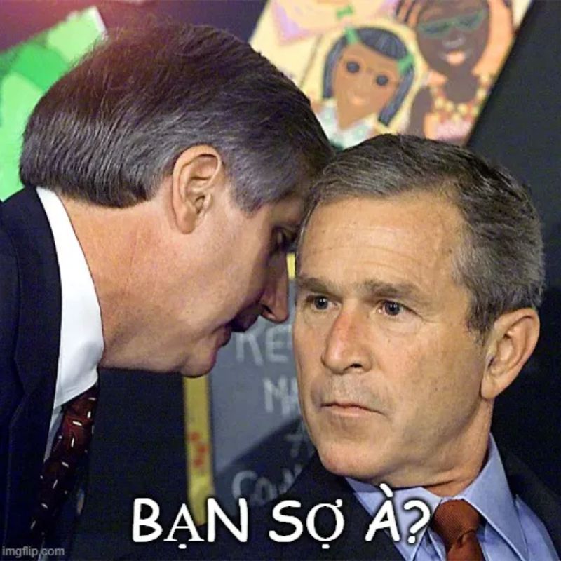 89+ bộ sưu tập bạn sợ à meme hài hước nhất mạng xã hội 7 ảnh bạn sợ à meme