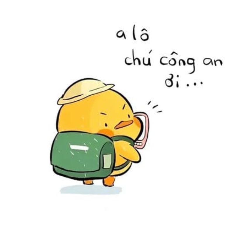 "Báo công an mày lấy dép của taoooo"