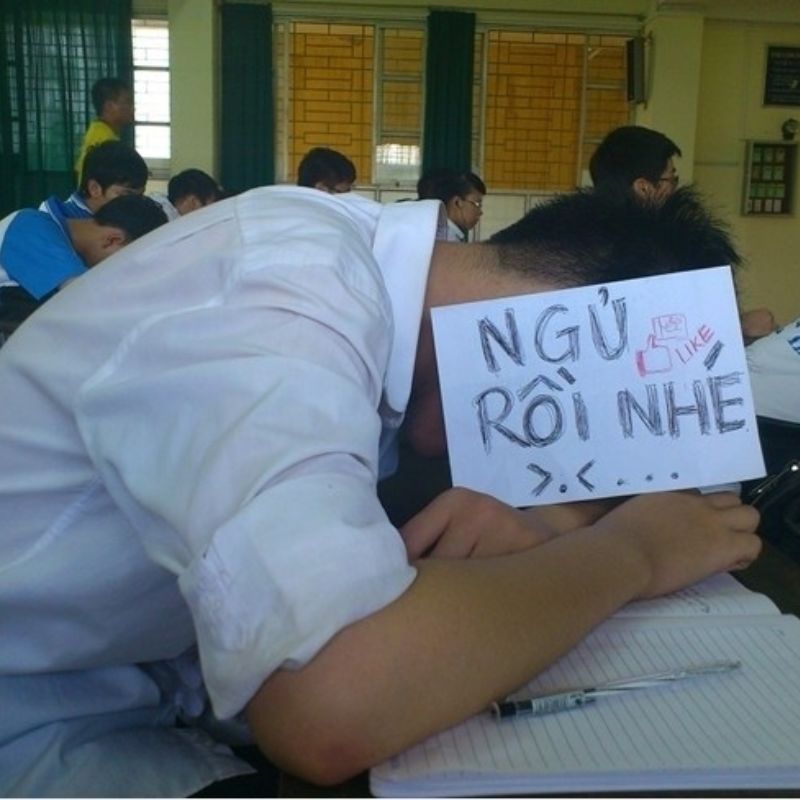 "Ngủ rồi đừng làm phiền"