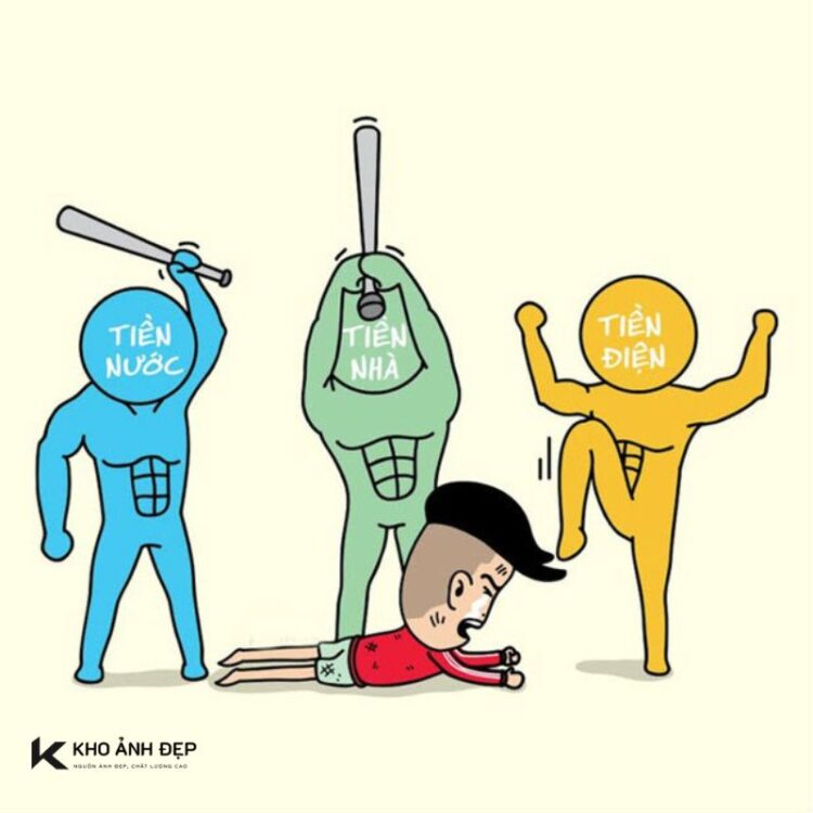 Meme tiền lương dí dỏm