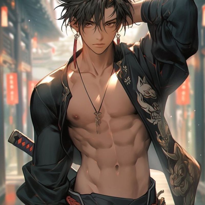 100+ Ảnh anime boy 6 múi đẹp, ngầu, body chuẩn cuốn hút nhất 14 Ảnh anime boy ngầu lạnh lùng 6 múi