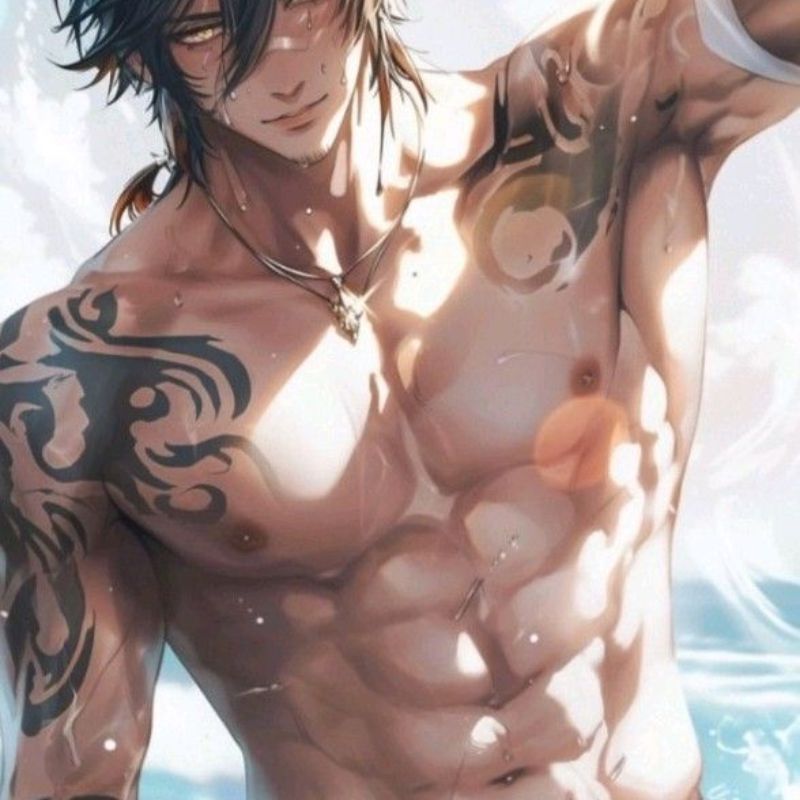100+ Ảnh anime boy 6 múi đẹp, ngầu, body chuẩn cuốn hút nhất 18 Ảnh trai xăm hình cơ bụng sáu múi