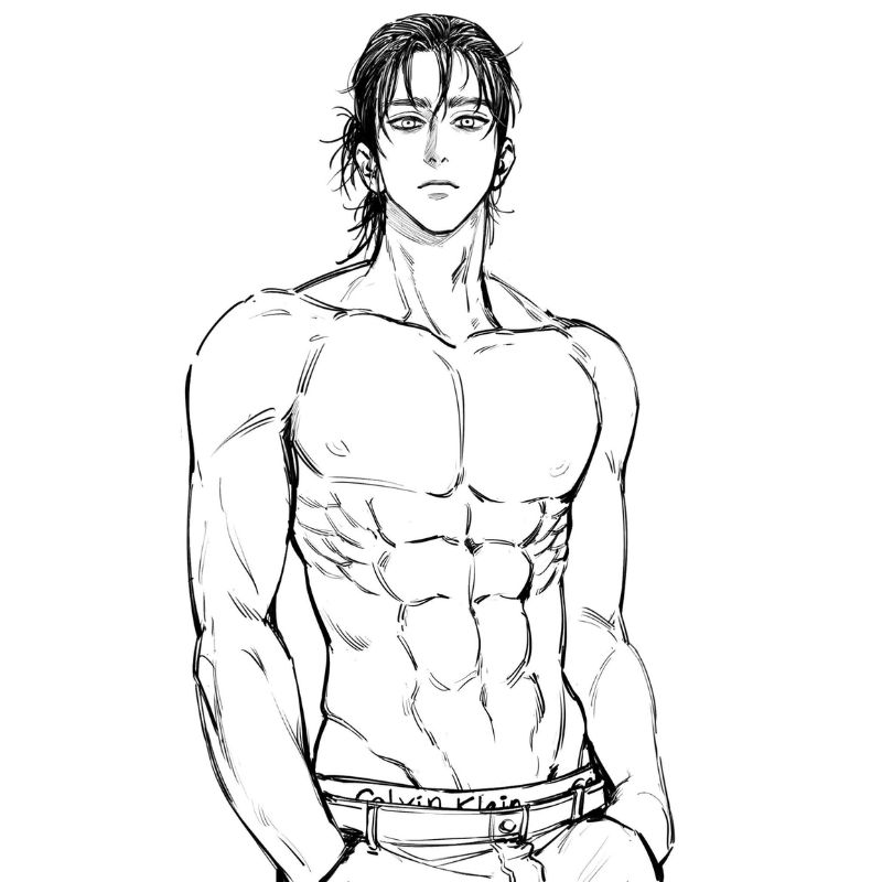 100+ Ảnh anime boy 6 múi đẹp, ngầu, body chuẩn cuốn hút nhất 21 Hình vẽ nam abime cơ bụng 6 múi