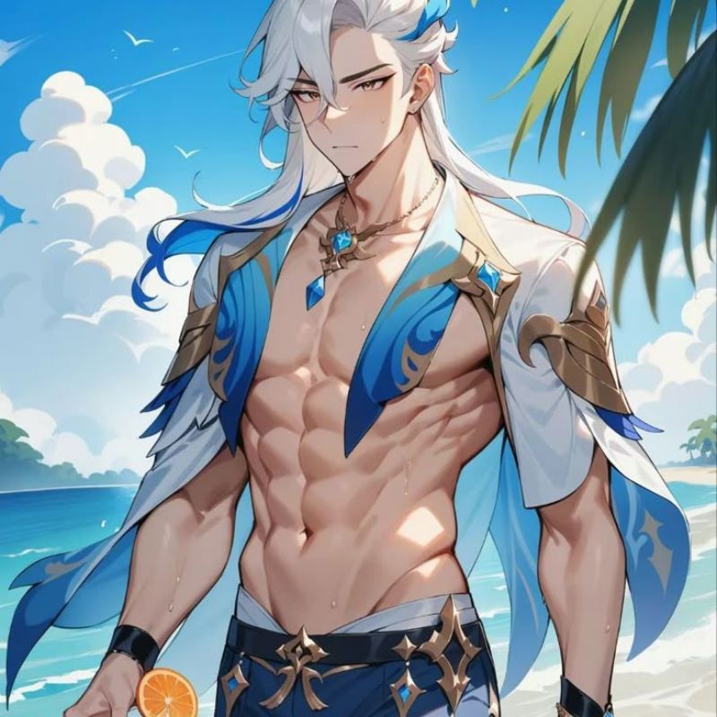 100+ Ảnh anime boy 6 múi đẹp, ngầu, body chuẩn cuốn hút nhất 3 Ảnh nam anime bụng 6 múi