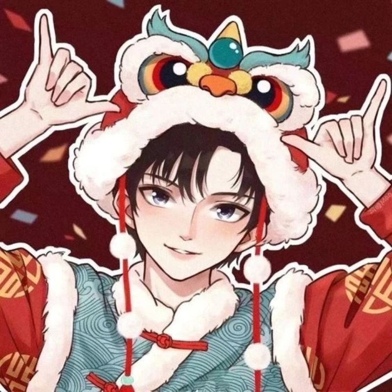 99+ Bộ sưu tập ảnh anime Tết 2026 đẹp, chất, dễ thương 10 Hình ảnh anime Tết con trai cute