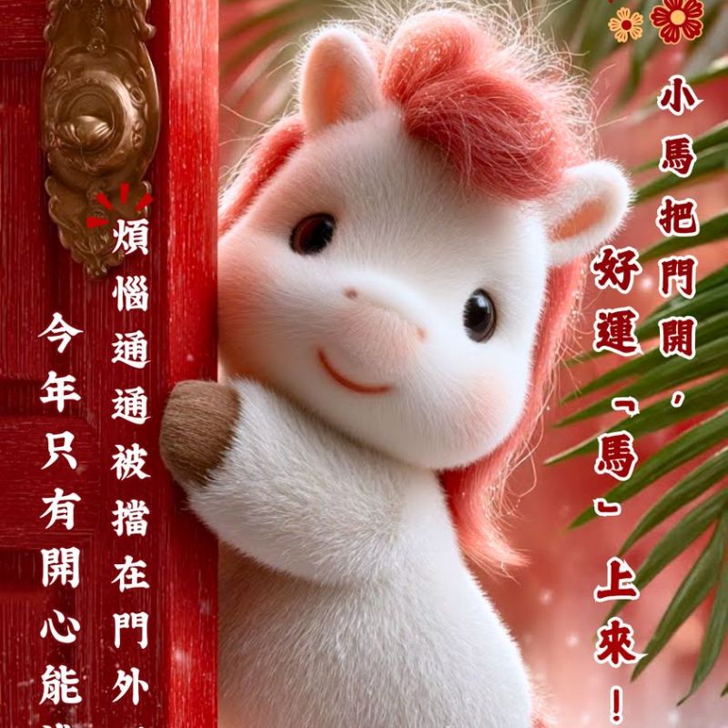 99+ Bộ sưu tập ảnh anime Tết 2026 đẹp, chất, dễ thương 17 Ảnh ngựa chibi Tết 2026