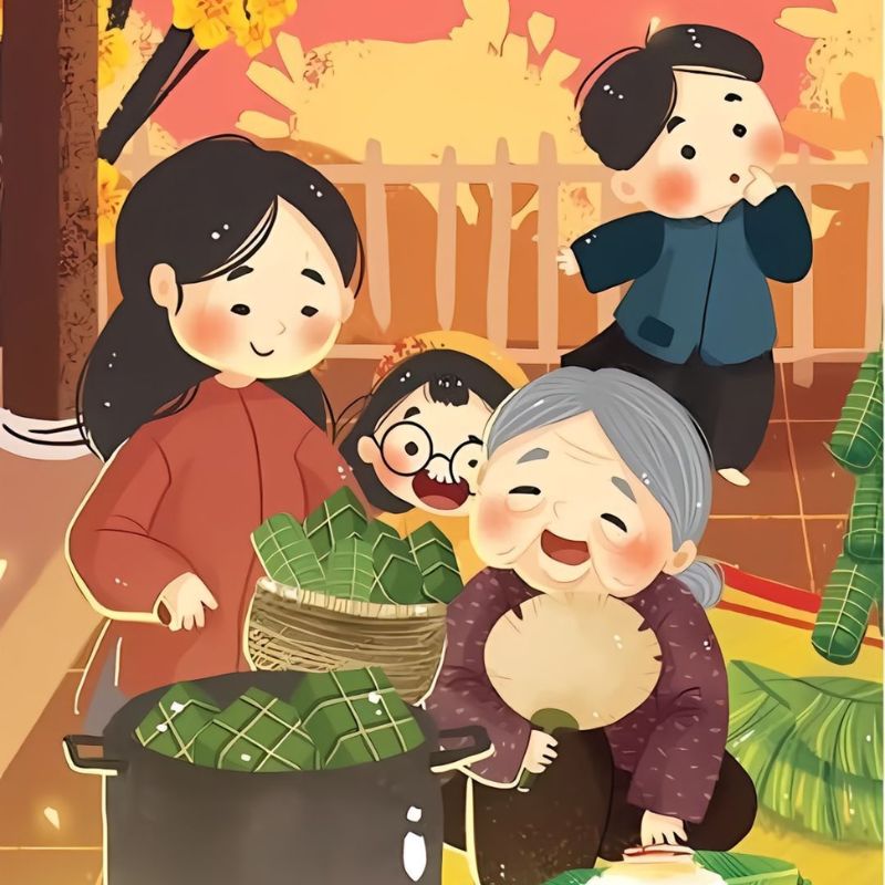 99+ Bộ sưu tập ảnh anime Tết 2026 đẹp, chất, dễ thương 25 Ảnh vẽ Tết Việt Nam anime