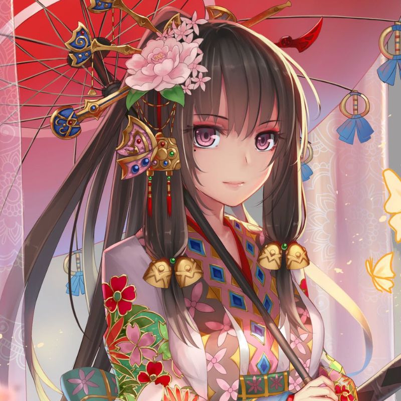 99+ Bộ sưu tập ảnh anime Tết 2026 đẹp, chất, dễ thương 6 Ảnh anime Tết cute năm 2026