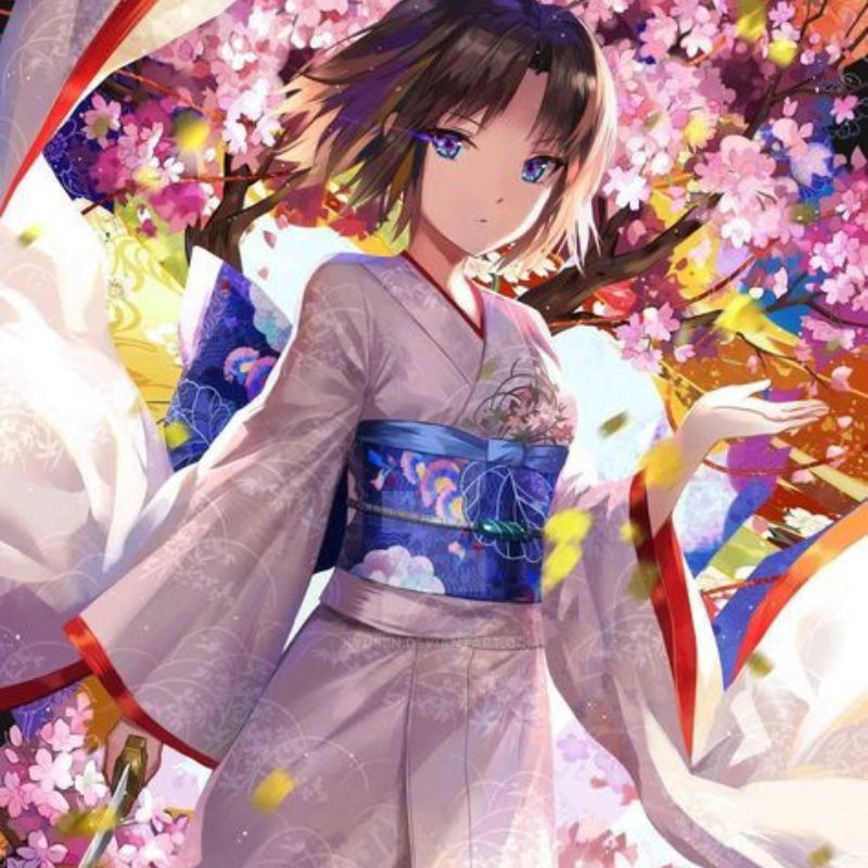 99+ Bộ sưu tập ảnh anime Tết 2026 đẹp, chất, dễ thương 8 Ảnh Tết anime ngầu