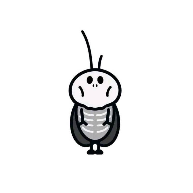 Tuyển chọn 50+ Avatar Con Gián vô tri, hài hước hot nhất hiện nay 11 avatar bộ xương con gián