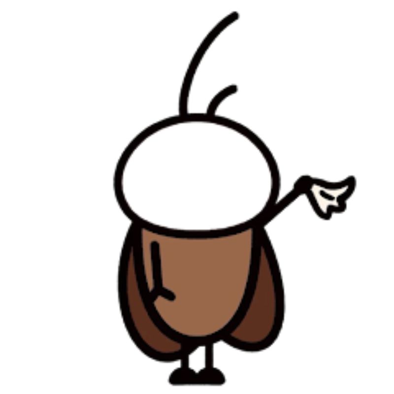 Tuyển chọn 50+ Avatar Con Gián vô tri, hài hước hot nhất hiện nay 18 avatar con gian ghep mat 3