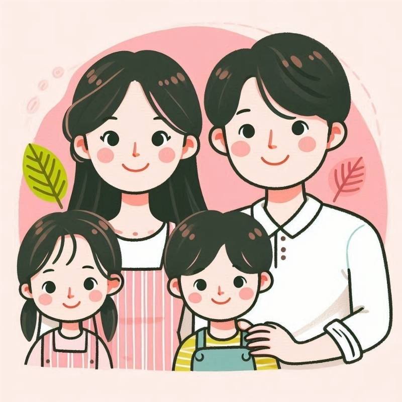 99+ avatar gia đình đẹp, ấm áp và ý nghĩa nhất năm 2026 8 Ảnh avatar 4 thành viên