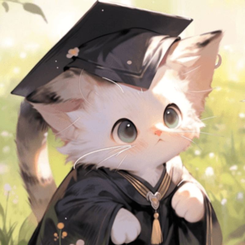 88+ avatar mèo ngáo độc đáo, cute, ngộ nghĩnh, siêu lầy lội 34 Hình avatar mèo ngáo anime