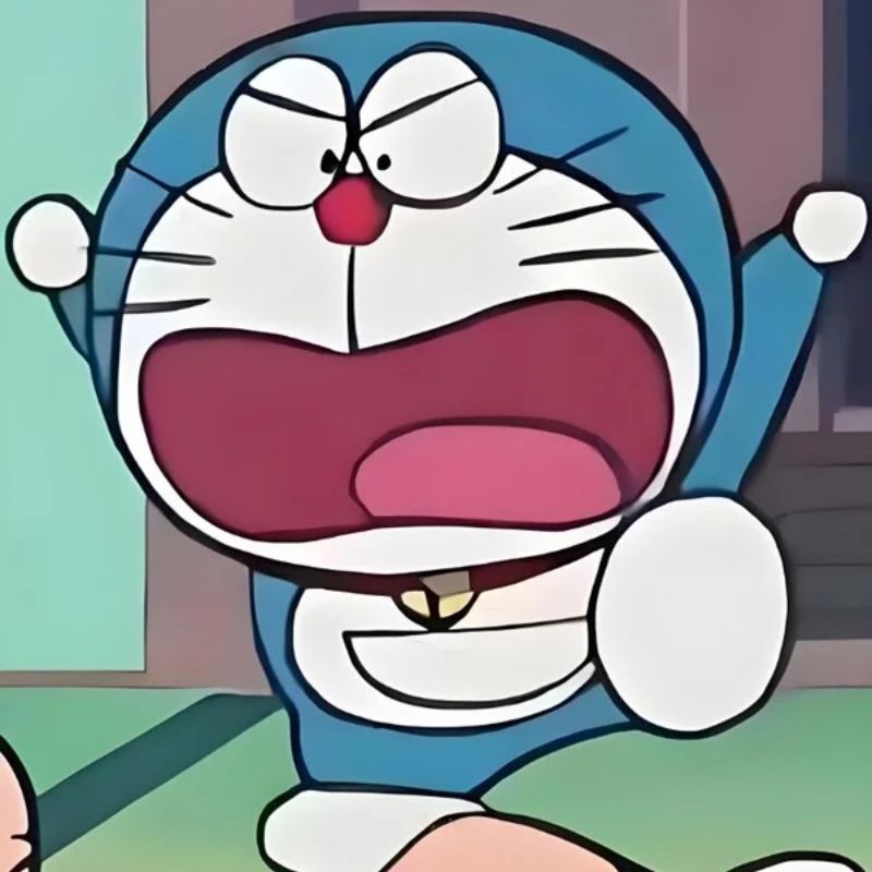 Lưu ngay 100+ Doraemon meme hài hước với biểu cảm bá đạo 2 Doraemon – chú mèo máy đến từ tương lai