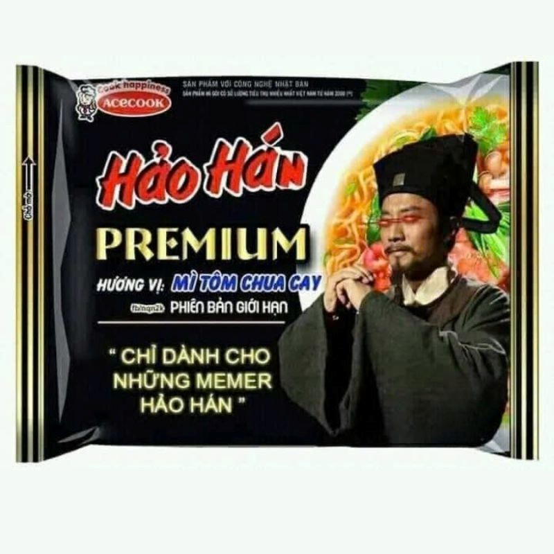 99+ Hảo hán meme hài hước cho mỗi pha “Nể Thật Sự” 12 Ảnh chế mì Hảo Hán Premium