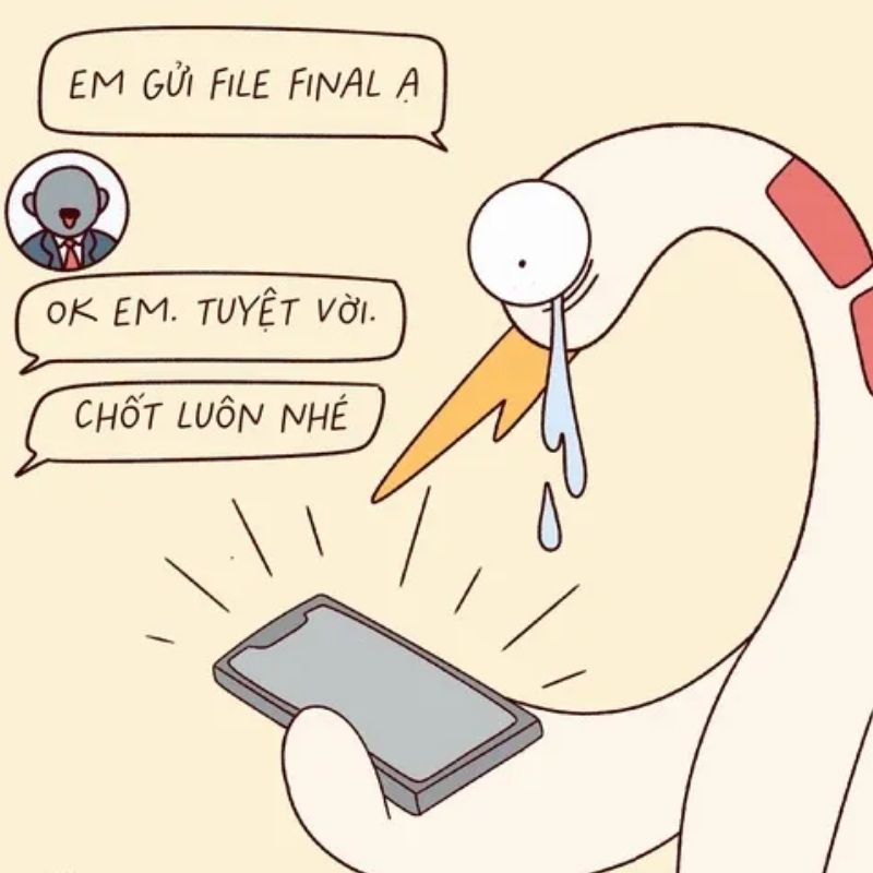 199+ meme công sở hài hước khiến dân văn phòng cười xỉu 21 Meme công sở Cò Lõ đáng yêu